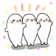 Cute Seal! sticker #11404088