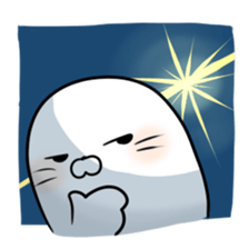 Cute Seal! sticker #11404098
