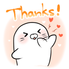Cute Seal! sticker #11404099