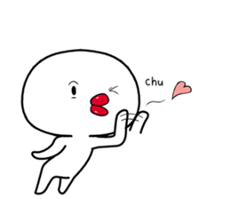 thick lips [taraco] sticker #11404180