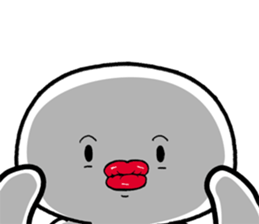 thick lips [taraco] sticker #11404181