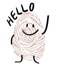 Fingerprints sticker #11405304