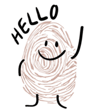 Fingerprints sticker #11405304