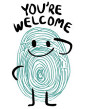 Fingerprints sticker #11405309