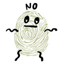 Fingerprints sticker #11405314