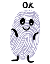 Fingerprints sticker #11405315