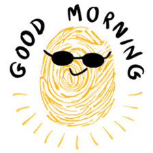 Fingerprints sticker #11405316