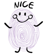 Fingerprints sticker #11405318