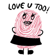 Fingerprints sticker #11405321