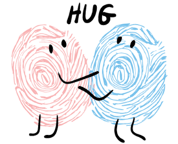 Fingerprints sticker #11405322