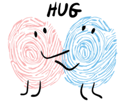 Fingerprints sticker #11405322