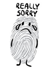 Fingerprints sticker #11405324