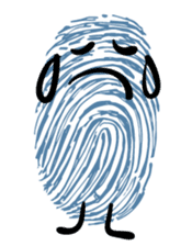 Fingerprints sticker #11405326