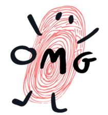 Fingerprints sticker #11405332