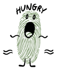 Fingerprints sticker #11405333