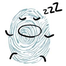 Fingerprints sticker #11405336