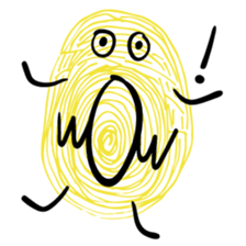 Fingerprints sticker #11405337