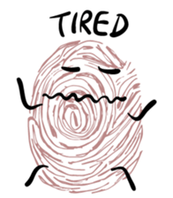 Fingerprints sticker #11405339