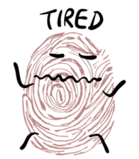 Fingerprints sticker #11405339