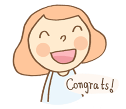 The little girl (EN) sticker #11406164