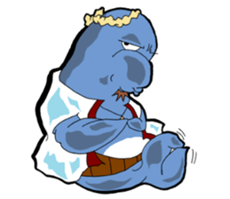 Dolphin father sticker #11406187