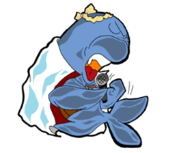 Dolphin father sticker #11406208