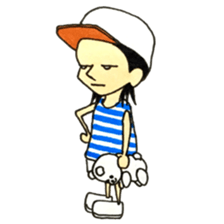 Kids Skater Sticker sticker #11407124