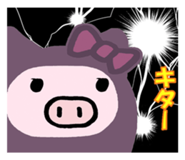 Pig wife 3 sticker #11407250