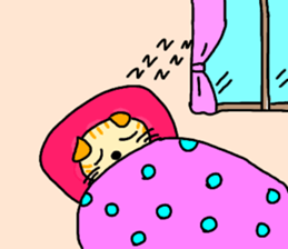 Daily conversation of the small summer sticker #11407343