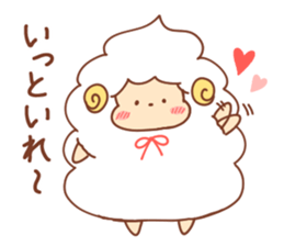 Sheep of wataame3 sticker #11407747