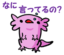 Sir Axolotl sticker #11407776