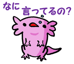 Sir Axolotl sticker #11407776