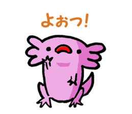 Sir Axolotl sticker #11407777