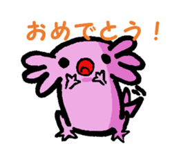 Sir Axolotl sticker #11407782
