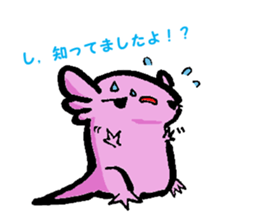 Sir Axolotl sticker #11407791