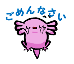 Sir Axolotl sticker #11407794