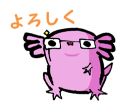 Sir Axolotl sticker #11407797