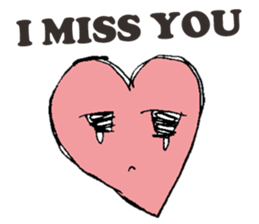 Distortion Heart sticker #11407862