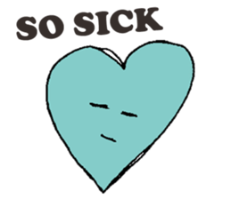 Distortion Heart sticker #11407874