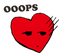 Distortion Heart sticker #11407879