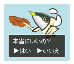 Question yellowtail sticker #11408179