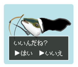 Question yellowtail sticker #11408180