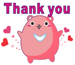 TAIWAN black black black black bear sticker #11408324