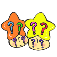 A constellation  Mr. Gemini mushroom. sticker #11408390