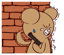 Bear and friend's battlefield 2 sticker #11408864