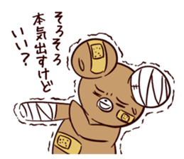 Bear and friend's battlefield 2 sticker #11408875