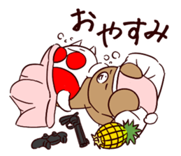 Bear and friend's battlefield 2 sticker #11408891