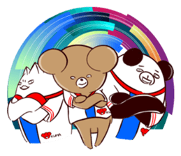 Bear and friend's battlefield 2 sticker #11408894