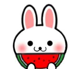 Summer's Rabbit sticker #11409097