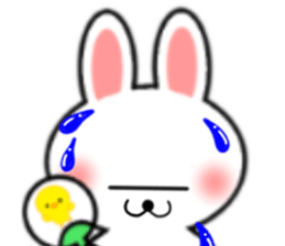 Summer's Rabbit sticker #11409129